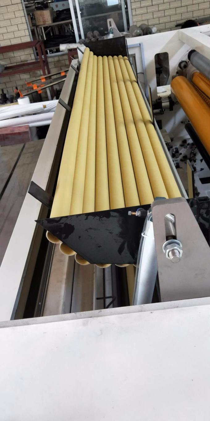 Tecido de toalete do rebobinamento do quadro do PLC que faz suportes da máquina 7.5KW 2 7