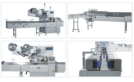 100 sacos/minuto máquina de empacotamento do rolo de toalete de 3,2 quilowatts única