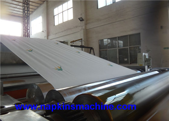 Máquina de impressão do guardanapo do PLC de Siemens, 1200 partes/Min Digital Napkin Printing Machine