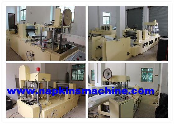 Máquina laminada 2 camadas da dobradura do guardanapo, 2200 folhas/Min Tissue Folder