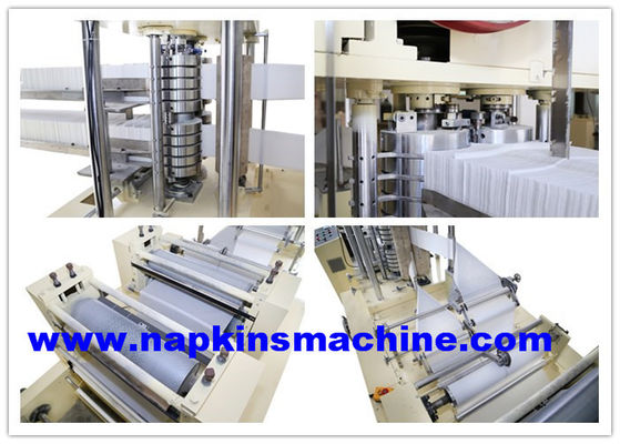 Máquina laminada 2 camadas da dobradura do guardanapo, 2200 folhas/Min Tissue Folder
