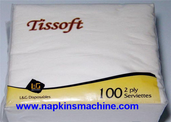 7.5KW 4 guardanapo de lenço de papel da dobradura 330mm que faz a máquina
