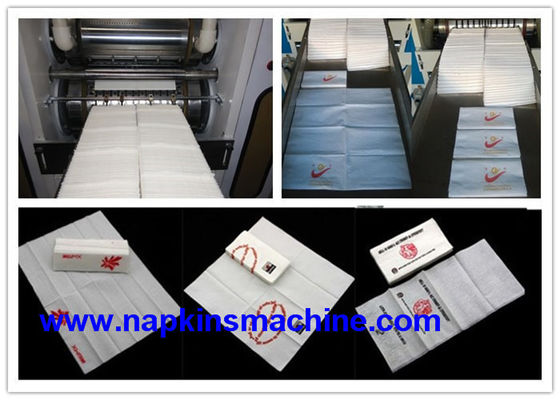 7.5KW máquina da máquina de impressão do tecido do vácuo de 1/8 dobras/fabricação do guardanapo