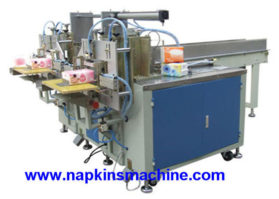 2 máquina de embalagem do lenço de papel da correia transportadora da pista 2.5KW
