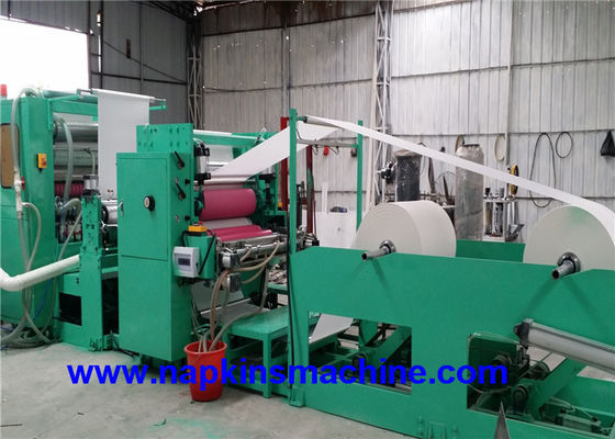6 pista Interfold 6000 folhas/Min Paper Towel Making Machine