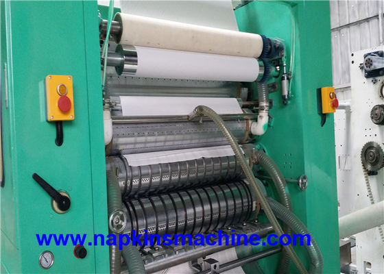 CE 1/6 máquina da produção do lenço de papel da largura da dobradura 990mm