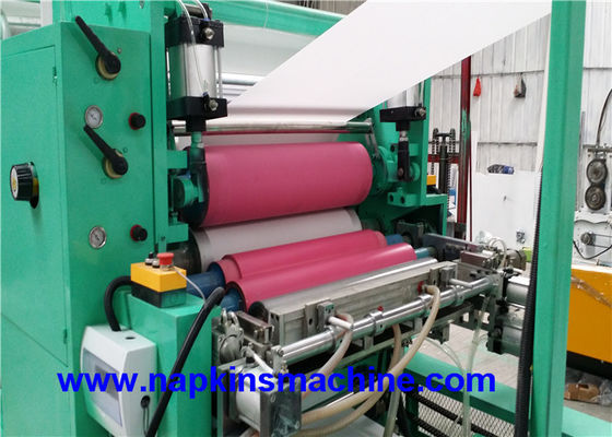 CE 1/6 máquina da produção do lenço de papel da largura da dobradura 990mm