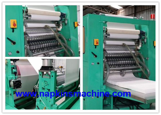 O CE N dobra 1000 folhas/Min Tissue Paper Machinery