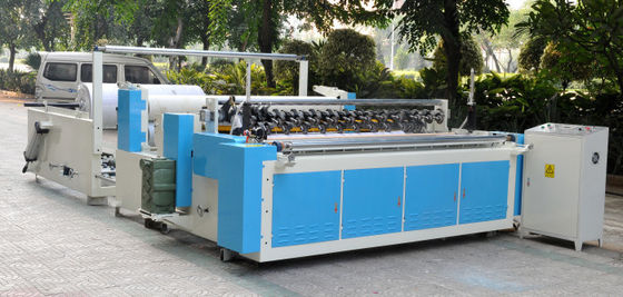 Rolo de toalete grande do rolo enorme do controle do PLC que faz a máquina