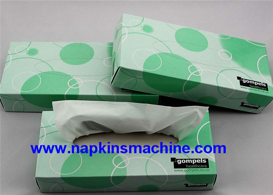 maquinaria do lenço de papel do controle de 50 caixas/PLC do minuto
