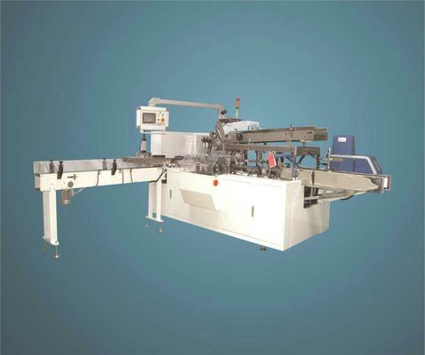 Máquina de embalagem facial da caixa de lenço de papel (máquina automática da selagem da caixa) para o envolvimento do tecido facial da caixa do cubo