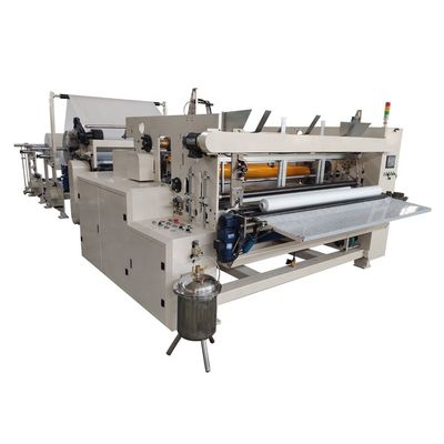 200 m/talhadeira automática mínima Rewinder do rolo 380V/máquina fabricação do tecido