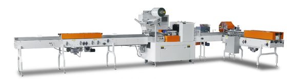 40 sacos/máquina de embalagem macia do guardanapo saco do minuto 7.5KW/máquina embalagem do lenço de papel