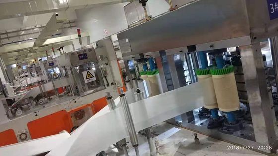 5.5KW 3000 folhas/Min Lunch Napkin Embossing Machine