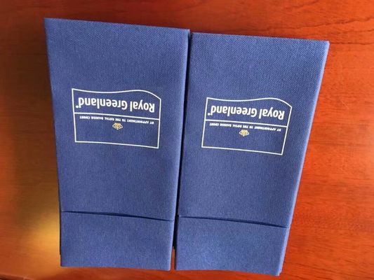 Folhas da dobra 2200/máquina altas de Min Black Dinner Napkin Embossing