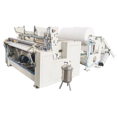 Rolo de toalete pneumático de Rewinder HMI que faz a máquina 500m/Min