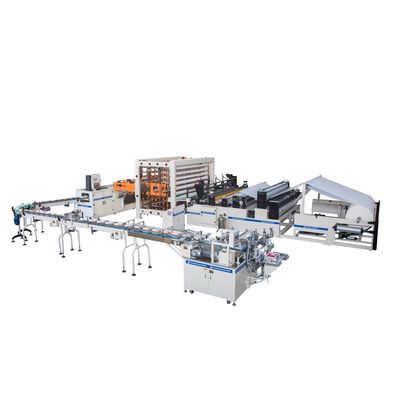 Rolo ajustável da máquina 3500mm do rebobinamento da laminação de toalha de cozinha