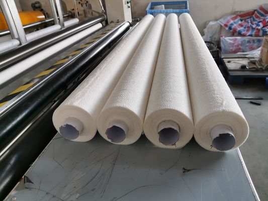 Sincronismo pneumático Rewinder do PLC 200m/Min Toilet Tissue Roll Machine