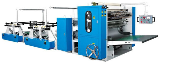 Linha de produção facial do lenço de papel do MOVIMENTO 7.5KW com maquinaria de embalagem