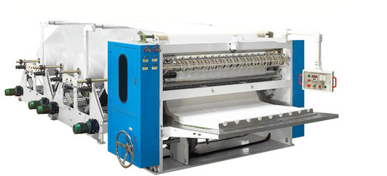 Linha de produtos macia 8KW de toalha de banho do PLC de Interfold do algodão