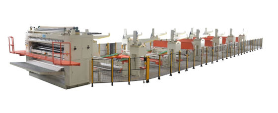 máquina de contagem pneumática 7.5KW do tecido facial de rolo enorme de 1200mm
