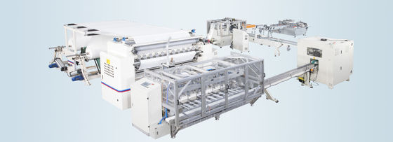 Dobradura facial de contagem pneumática da máquina de lenço de papel 11KW V