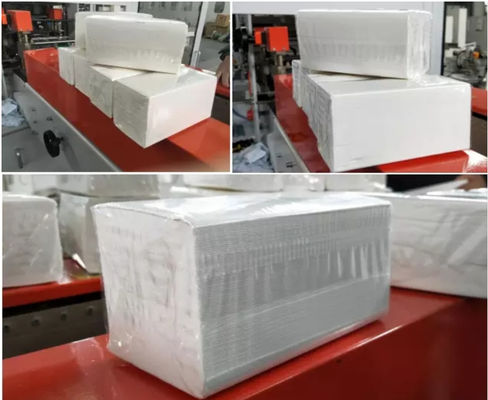 7 folha da máquina de lenço de papel 4800 da pista AC380V/dobra faciais do minuto 37KW V