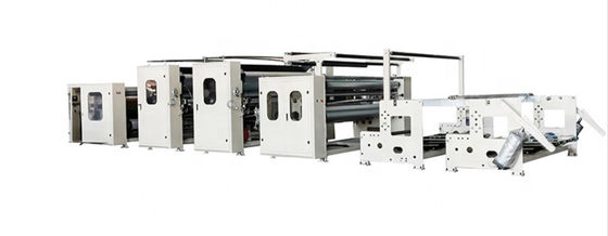 200m/ Min Toilet Paper Machine Embossed que corta o rolo 7.5KW do rebobinamento
