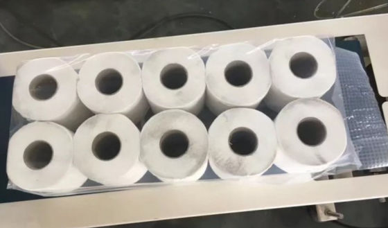 Tecido de toalete da largura de HMI 3500mm que faz o PLC de Siemens do rolo da máquina 76mm