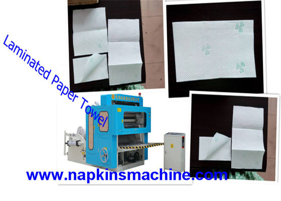 Toalha de papel de gravação da laminação da dobra do CE N que faz a máquina